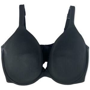 Cacique 44G Bra Plunge Cotton Stretch Plus Size Lane‎ Bryant Underwire Solid 72